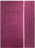 Полотенце гладкокрашенное жаккардовое, Руны (1506) баклажан, 70*140см