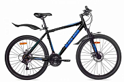 Велосипед Black Aqua Cross 2651 MD matt 26" (РФ) (черный-синий, 16") GL-318DTR