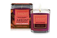 Ароматическая свеча Areon Apple & Cinnamon 704-CR-01, 120 гр