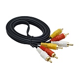 Аудио видео кабель 4 RCA - 4 RCA 1,5м