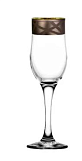 Набор бокалов для шампанского с узором "Лайн" EXN373-160, 6 предметов