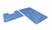 Набор ковриков Shahintex Icarpet Актив 60*100+60*50 голубой Турция