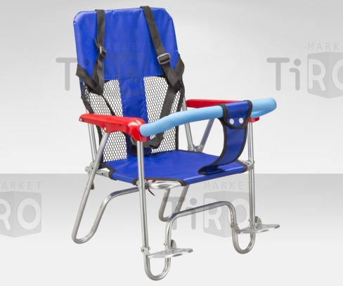 Кресло JL-190 детское велосипедное синее арт. 280015