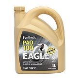 Масло бензиновое Eagle PAO-100 Synthetic 5W30 API SP, 1L