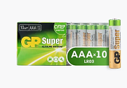 Батарейка GP Super Alkaline LR03 BL-10