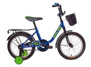 Велосипед BlackAqua 1404, DK-1404 (с корзиной, синий)