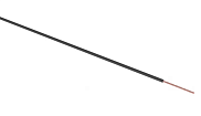 Провод автомобильный ПГВА/ПВАМ, Rexant 1х1,50 мм. черный, мини-бухта 10 метров