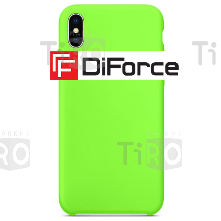 Чехол Silicone Case для iPhone XS MAX Зеленый
