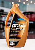 Моторное синтетическое масло Cworks Oil 0W20 Spec 508/509, 4л