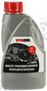 Tрансмиссионное масло Ymioil 75w90, GL-4/5, 0,9 л