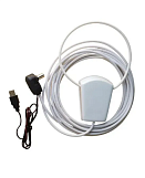 Антенна комнатная Волжанка активная цифровая (ДМВ/DVB-T2/USB/кабель 3м) питание от USB