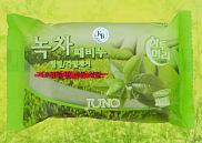 Мыло-пилинг Juno Зеленый чай, 150гр