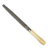 Напильник полукруглый Ермак 200 мм с деревянной ручкой, 645-033 