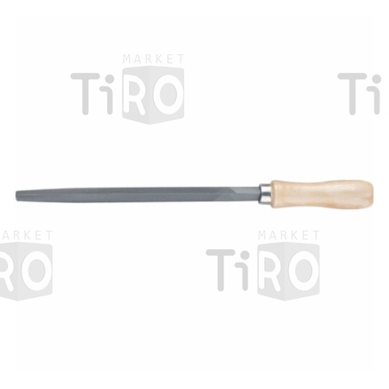 Напильник с деревянной ручкой, трехгранный, 150 мм, On №2