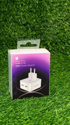 Сетевой адаптер USB-C+С 35W hi-copy, белый