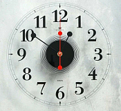 Часы настенные прозрачные, открытая стрелка "Стиль 3"