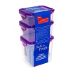 Набор контейнеров пищевых герметичных SF-Н03-1, 3 шт.