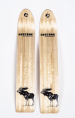 Лыжи деревянные Охотник 90см, без накладок