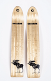 Лыжи деревянные Охотник 90см, без накладок