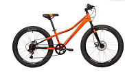 Велосипед Novatrack 24" Dozer STD оранжевый, рама 12", 6 скоростей, Shimano TY21/Microshift 146
