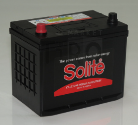 Аккумулятор "Solite" CMF 95D26L с буртиком (85а/ч) 650А, 260х171х200