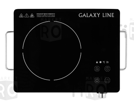 Плита Galaxy GL-3033, инфракрасная 2000 Вт, 4 режима