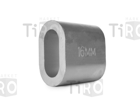 Втулка алюминиевая 16 мм Tor Din 3093