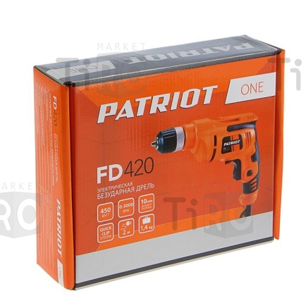 Дрель электрическая Patriot FD 420  450 Вт