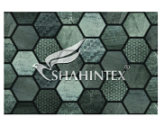 Коврик влаговпитывающий Shahintex Digital Print "Мозаика" 60*90 серо-оливковый Турция