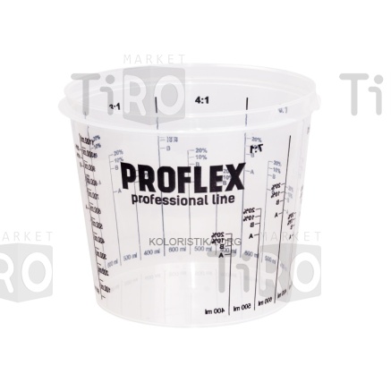 Емкость пластиковая мерная техническая Proflex 1,4л, с крышкой