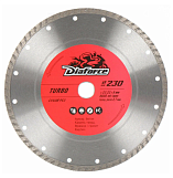 Диск алмазный Diaforce Turbo 230х22,23х8х2,7мм. сухой рез