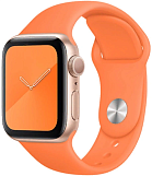 Ремешок Watch Series 42/44мм силиконовый оранжевый