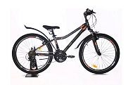 Велосипед Stels Navigator-410, V010, 24" V 21sp (12" Антрацитовый/черный)