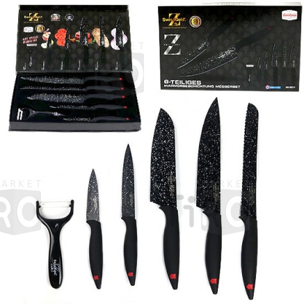 Набор ножей, 6 предметов Swiss Golg SG-9214