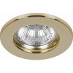 Светильник Feron DL10 потолочный встраиваемый под лампу MR16 G5.3, золото
