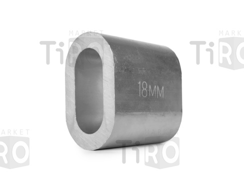 Втулка алюминиевая 18 мм Tor Din 3093