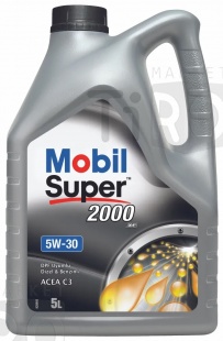 Полусинтетическое масло Mobil Super 2000 XE, 5w30, 5Л