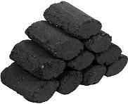 Уголь в древесно-угольных брикетах 2кг, бумажный пакет