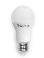 Лампа светодиодная Sweko 42LED-A60-15W-230-3000K-Е27, "груша"
