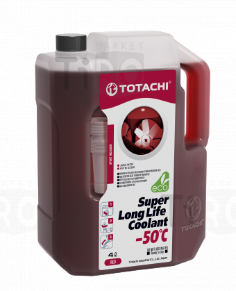 Антифриз Totachi Super Long Life Coolant red - 50гр. 5л