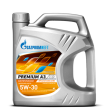Моторное синтетическое масло Gazpromneft Premium A3 5w30, 4л