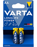Батарейка Varta Longlife Power AA BL6+2 пальчиковые