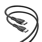 Кабель USB-C Borofone BX51 60W (Type-C+Type-C) 1м. черный