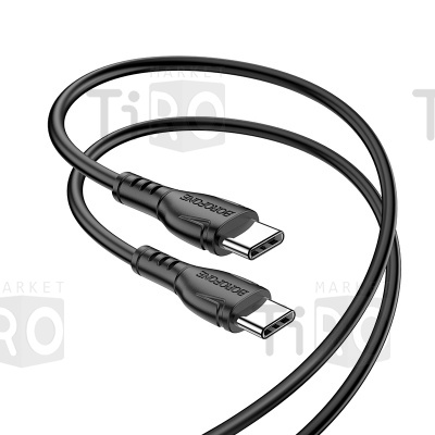 Кабель USB-C Borofone BX51 60W (Type-C+Type-C) 1м. черный
