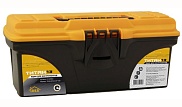 Ящик инструментальный IDEA "Титан 13" черный с желтым 165*324*137 М2930