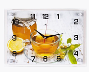 Часы настенные "Медовый чай"