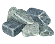 Камень Банные штучки "Нефрит" обвалованный, фракция 70-140мм, в коробке 10 кг