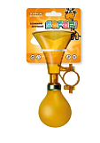 Клаксон Trix Safari 13373 детский, один рожок, пластик/резина, желтый