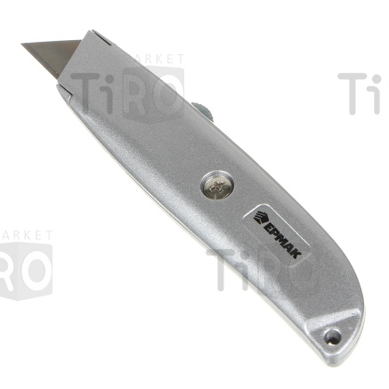Нож 18 мм, выдвижное трапециевидное лезвие Ермак 641-015