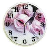Часы настенные "Розы на столе"